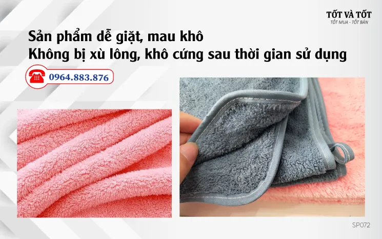 Khăn tắm Hàn Quốc kích thước 70cm x140cm